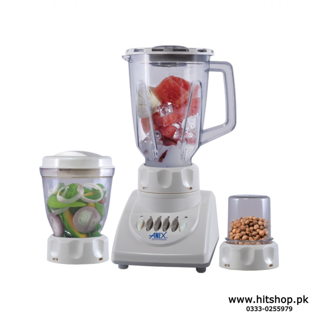 Anex Ag 699 Ub Deluxe Blender and Grinder-White 300watts - view 1